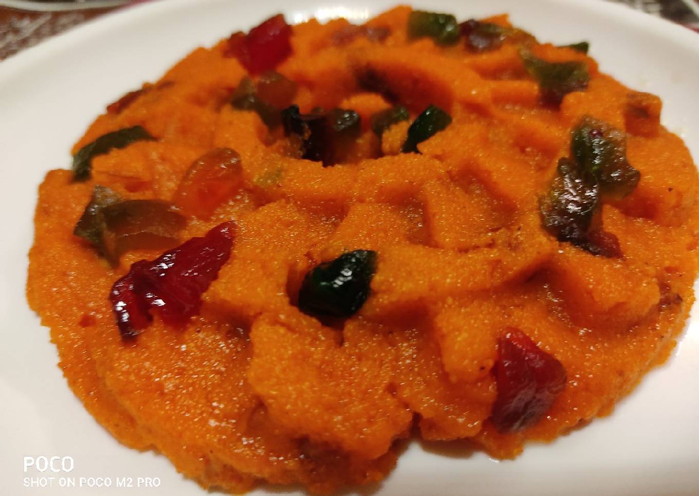 Orange halwa