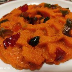 A picture of Orange halwa.