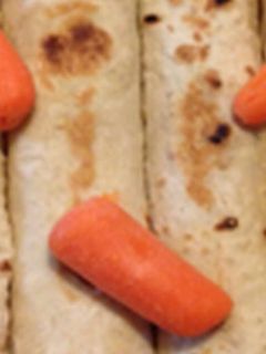 صورة لوصفة ساندويتشات تورتيلا بالحبش. Leftover turkey