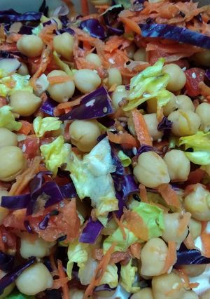 Una foto de Ensalada primaveral
