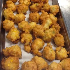 A picture of Corn Fritters.