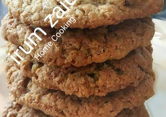 Recipe of Perfect 🍪Oatmeal Raisins Cookies🍪