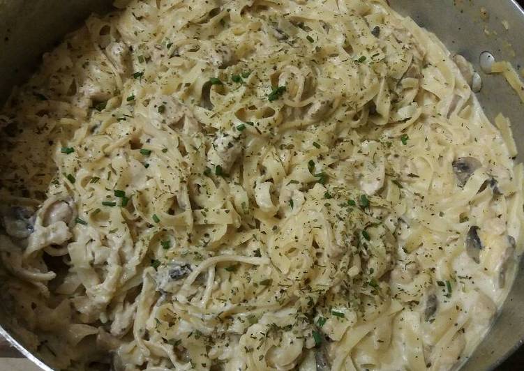 Simple Way to Prepare Super Quick Homemade My Way Italian Chicken Alfredo