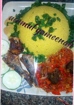 A picture of Cous cous.