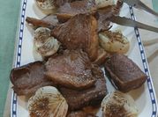 Una foto de carne brasil
