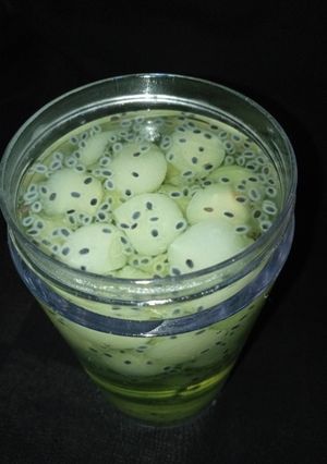 Foto resep Es labu Siam selasih