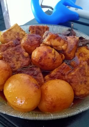 Foto resep Tahu tempe telur bacem