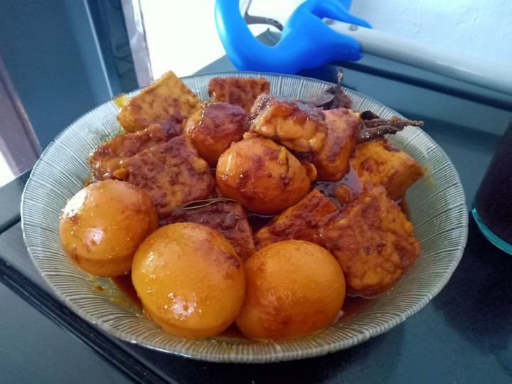 Resep Tahu tempe telur bacem, Menggugah Selera