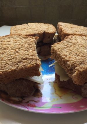 Una foto de Hamburguesa quinoa+carne
