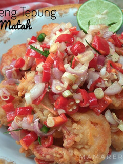Foto resep Udang Goreng Tepung Sambal Matah