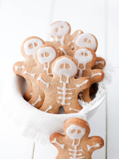 Una foto de Galletas Esqueleto de spekulatius