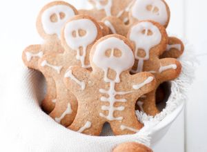 Una foto de Galletas Esqueleto de spekulatius