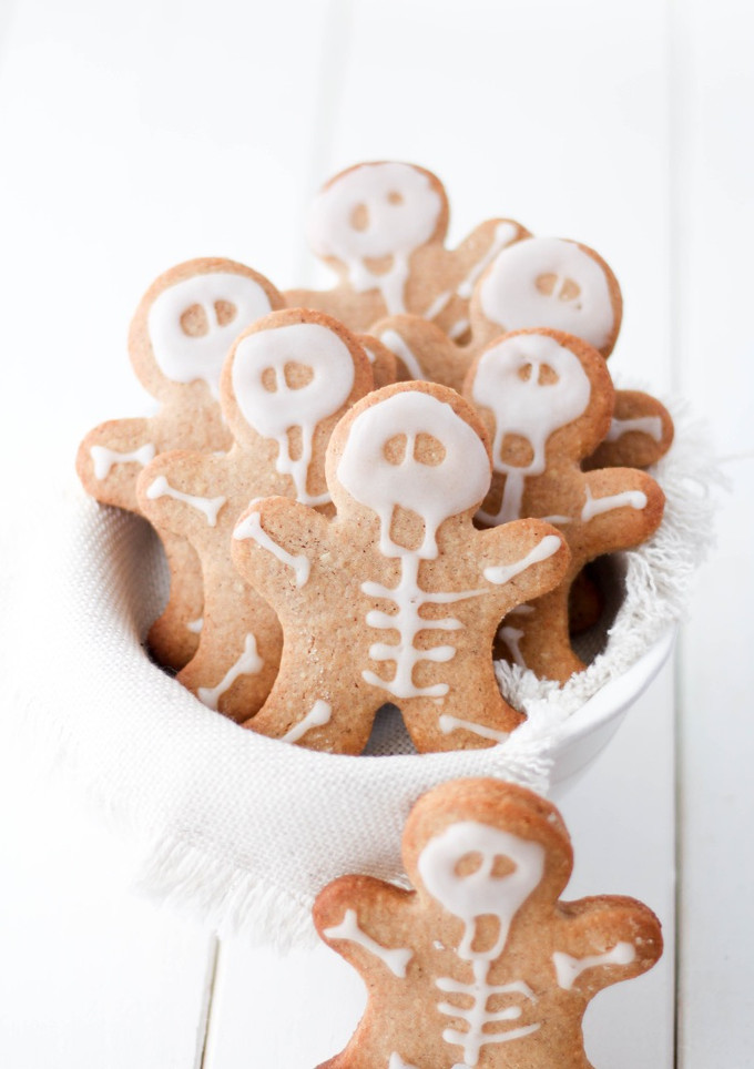 Una foto de Galletas Esqueleto de spekulatius