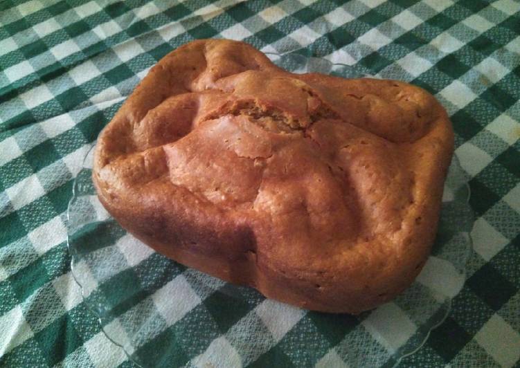 Bizcocho de limón en panificadora