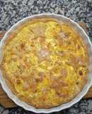 Tarta panceta, ricota etc
