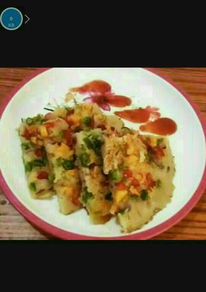 A picture of Instant Veg Uttapam.