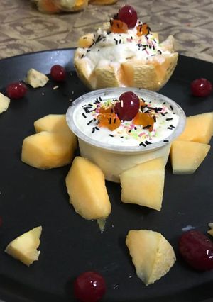 A picture of Muskmelon ice cream.
