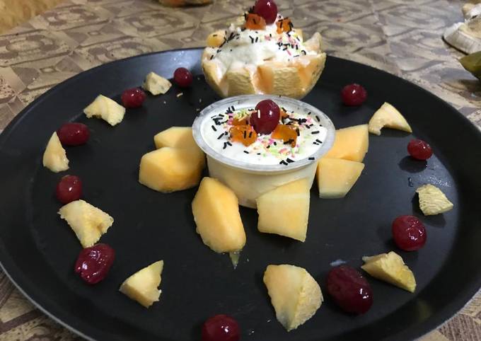 Recipe of Award-winning Muskmelon ice cream