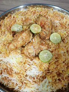 صورة لوصفة مقلوبة دجاج