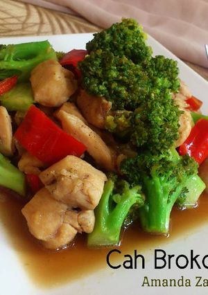Foto resep Cah brokoli ayam