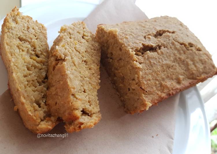 Banana Bread tanpa mixer tanpa gula