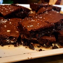 A picture of 😜😜Coconut fudge brownie 😛😛😛🥳.