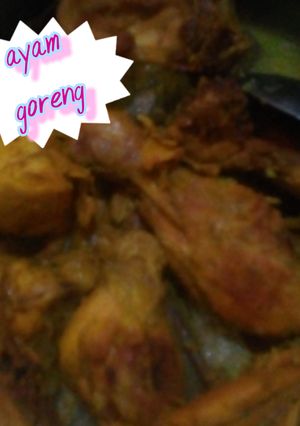 Foto resep Ayam goreng simple