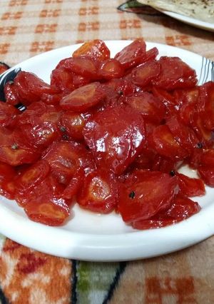 गाजर का मुरब्बा (Gajar ka murabba recipe in hindi) रेसिपी मुख्य फोटो