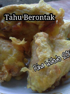Foto resep Tahu berontak aka tahu isi