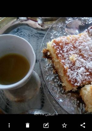 صورة لوصفة بسبوسه