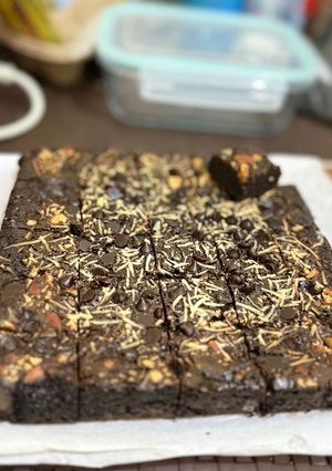 Foto resep Fudgy brownies Gluten Free