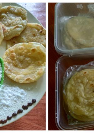Foto resep Roti maryam mini irit frozen ide usaha jualan rumahan