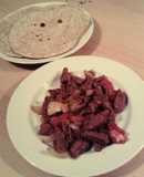 Fajitas de ternera 100% caseras