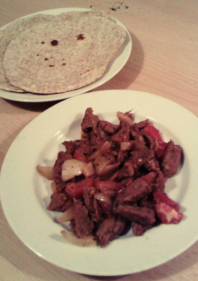 Una foto de Fajitas de ternera 100% caseras