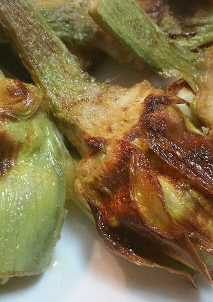 Una foto de Alcachofas fritas
