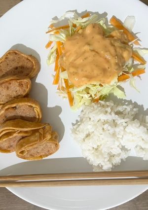Foto resep Egg Chicken Roll Rumahan ala Hokben
