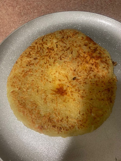 Una foto de Rosti de patata jamón y queso