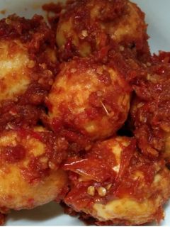 Foto resep Telur Balado Simpel