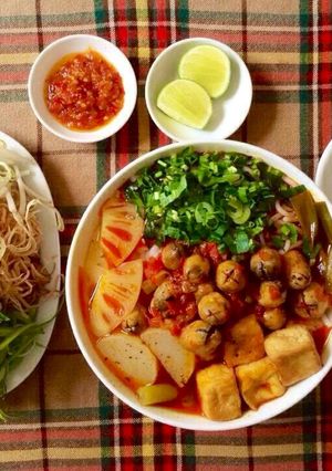 Hình của món BÚN CHAY HUẾ.
