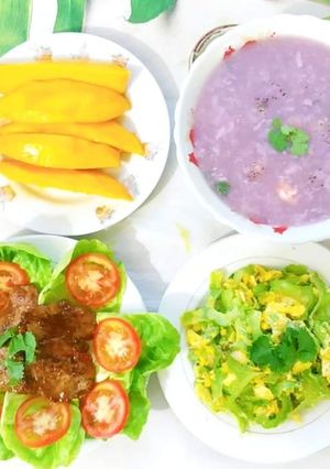 Hình của món Mâm cơm gia đình thời Covid 19.