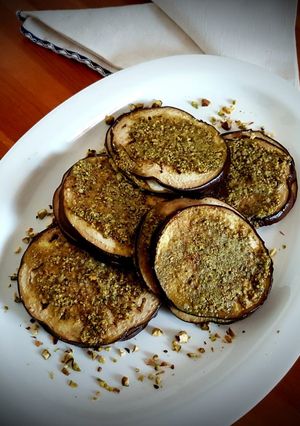 Foto di Panini di melanzane al pistacchio