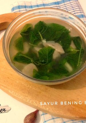Foto resep Sayur bening Bayam