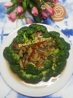 Foto resep Brokoli Cah Jamur