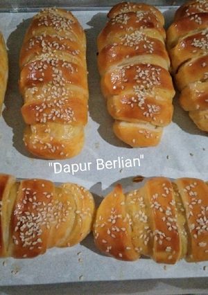 Foto resep Roti manis isi pisang dengan metode tangzhong