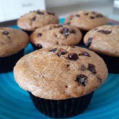A picture of Chocolate chip muffins.