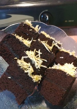 Foto resep Brownis kukus anti gagal #ala brownies Amanda