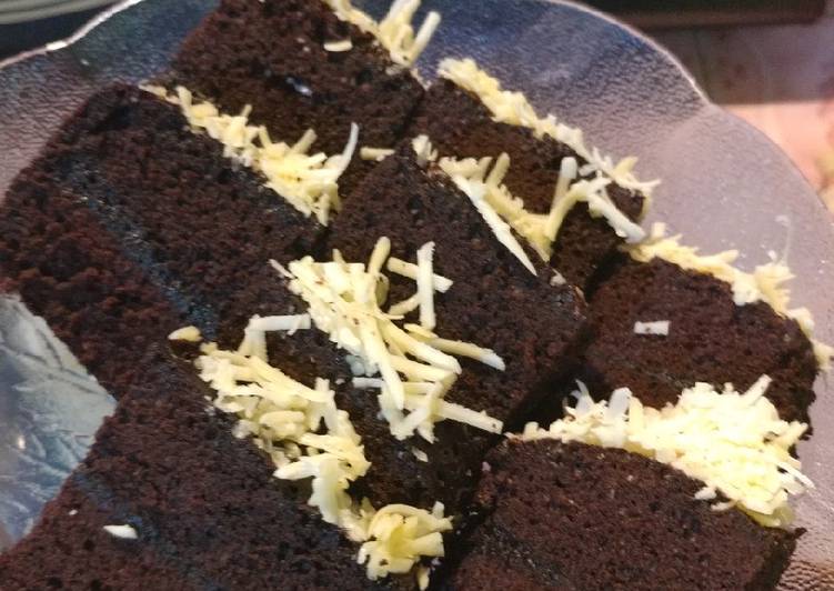 Brownis kukus anti gagal #ala brownies Amanda