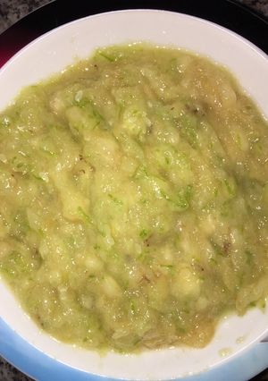 Cukkini-banán-almapüré babáknak 👶🏻 recept fotója