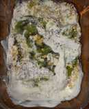 Yogurt con avena, kiwi y semillas de amapola