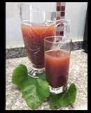 Jugo de uva reciclado